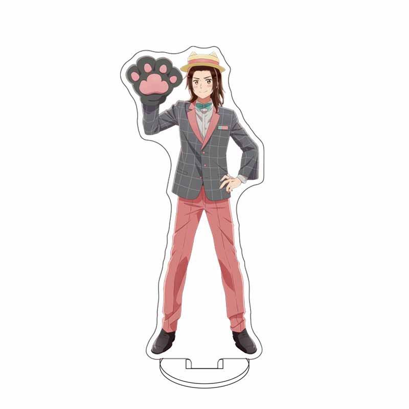 15cm Anime Hetalia: Axis Powers Figures America France Russia Acrylic Stands Model Plate Desk Decor Prop Valentine Style Gift