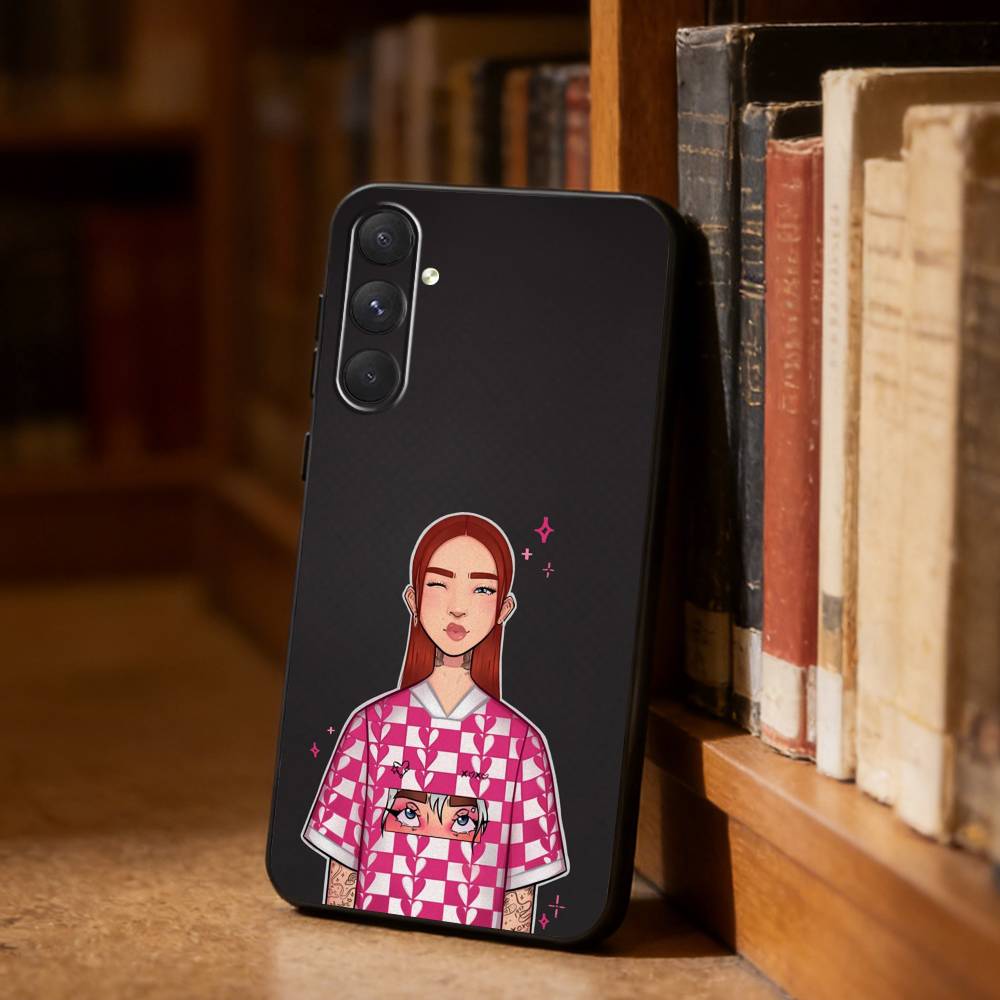 Singer Young M-Miko   Phone Case For Samsung S26,S25,S24,S23,S22,S21,Ultra,Plus,FE Black Soft Cover