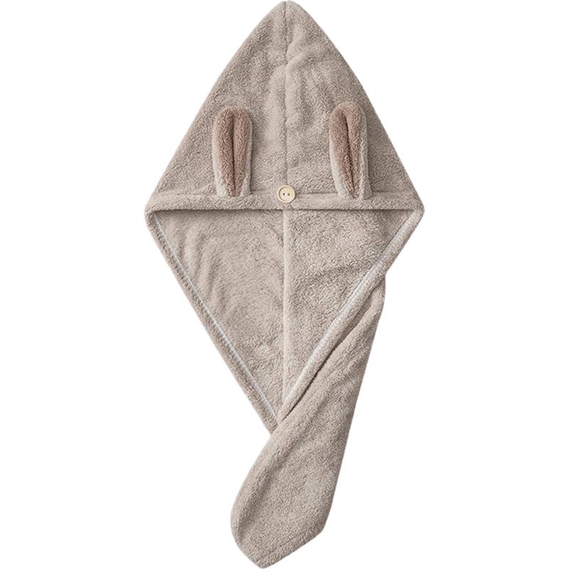 JD Zao Antibacterial Quick-Dry Hair Towel Cap