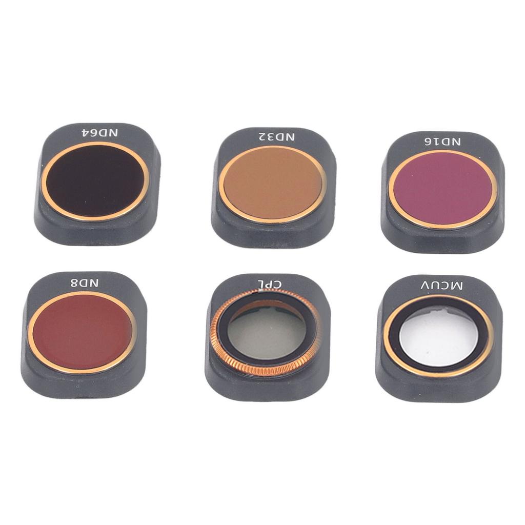 6 Stück ND16 CPL Filter Zubehör Klare Abbildung Mehrschichtige Beschichtung Objektivfilter für Mini 4 Pro Drohne