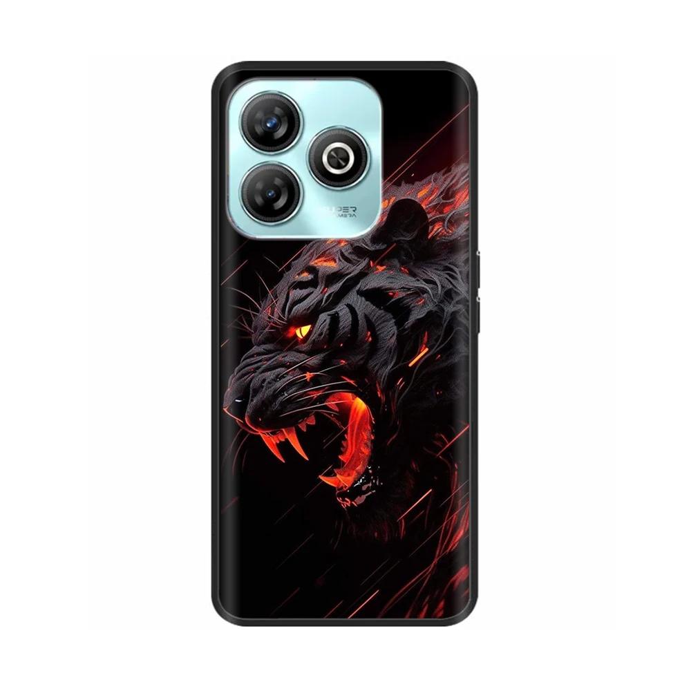 Shockproof Cover For ZTE Blade A75 4G Animals Painted Soft Case For ZTE Blade A75 Phone Back Cover For ZTE BladeA75 Funda Coque