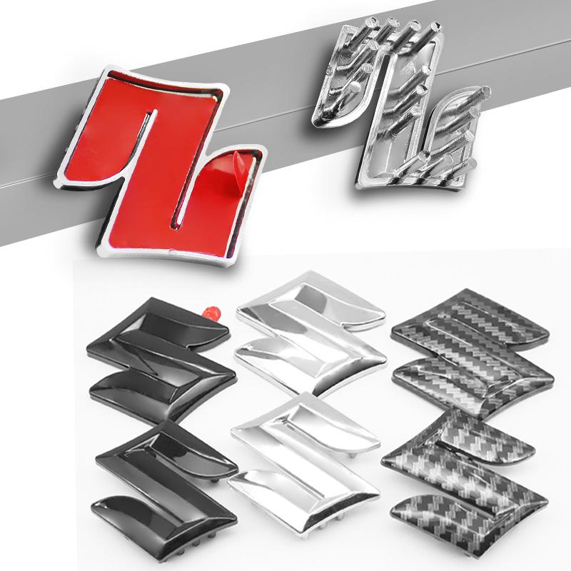 ABS Car Steering Wheel Logo Emblem Sticker For Suzuki S-Cross Swift SX4 Vitara Jimny Grand-Vitara Ciaz Alto Auto Decal Accessory