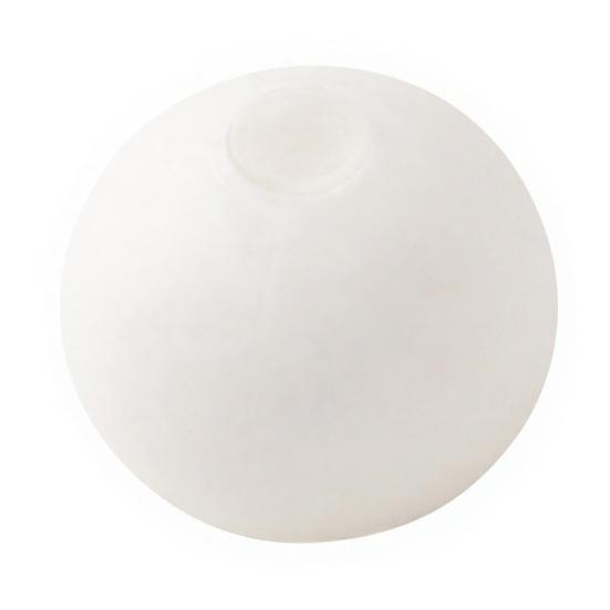Stress Relief Toy Decompression White Ball Squeeze Toy Soft Stretchy Stress Ball