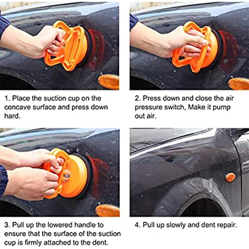 1PC Car Body Dent Repair Tool LCD Glass Adsorption Pull Suction Cup Mobile Phone Screen Opener Car Universal Repair Tool Accessories