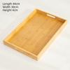 With Handle Food Storage Trays Rectangular Serving Tray Decorate Tray Dessert Pallet  Coffee Table