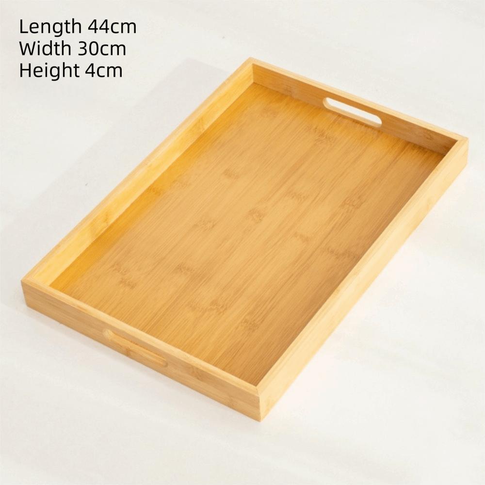 With Handle Food Storage Trays Rectangular Serving Tray Decorate Tray Dessert Pallet  Coffee Table