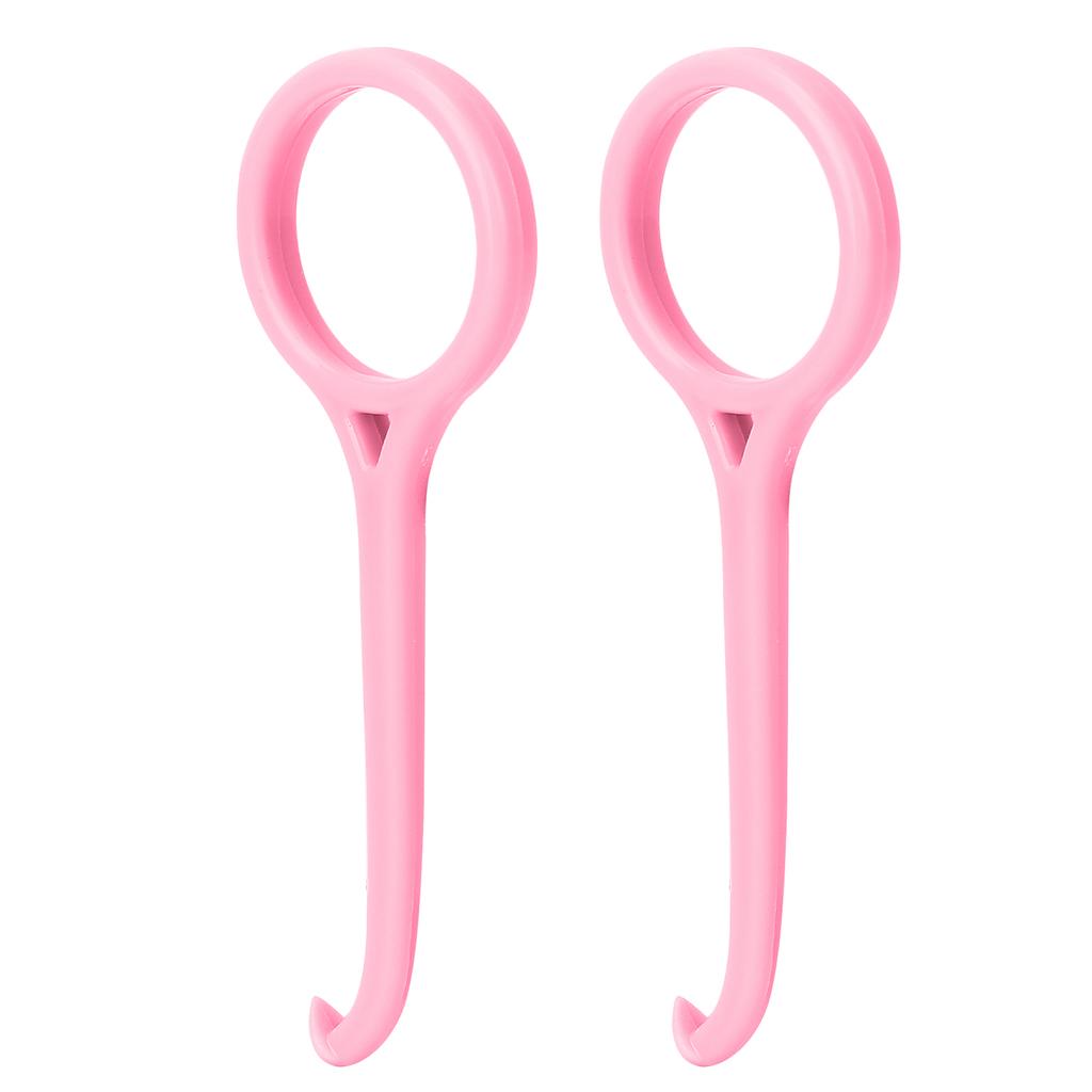 2 pezzi Rimuovi Allineatori Professionale Strumento Rimuovi Apparecchi Ortodontici e Mantenitori Strumento per la Cura Orale Rosa
