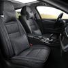 Universal Full Coverage Leather Car Seat Cushion and Linen Cover