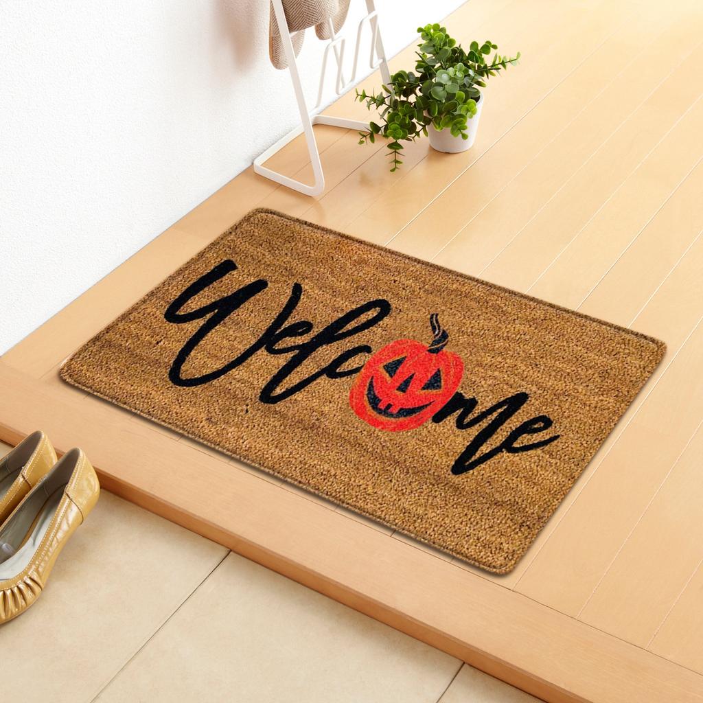 New Cartoon Home Halloween Letter Doormat, Kitchen Mat, Bedroom, Living Room Carpet, Floor Mat