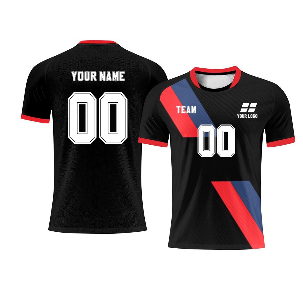 Personalised Tops Shirts Mens Girls With Name Number Custom Football Jerseys For Boys Training Suit