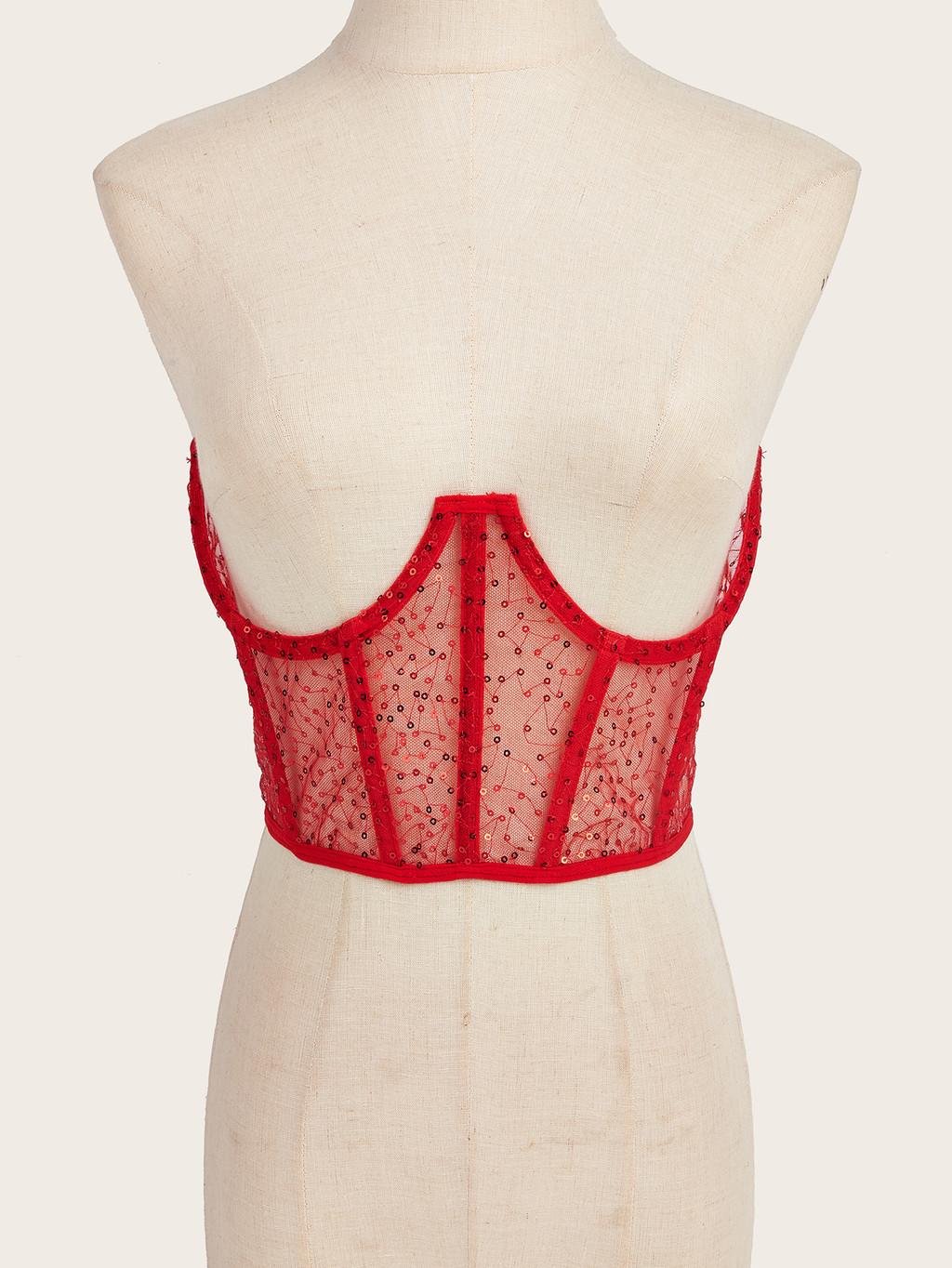 European Style Corset Waist Belt With Beaded Strap For Fashionable Winter Outfits
