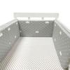 Cotton Baby Anti-Collision Crib Bumper Pad - Removable & Washable, Anti-Pinch Design for Newborns