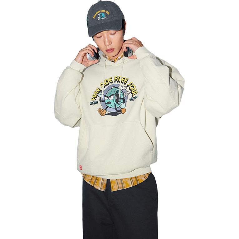 Li Ning Sweatshirt Unisex Creamy Yellow AWDUB37-1