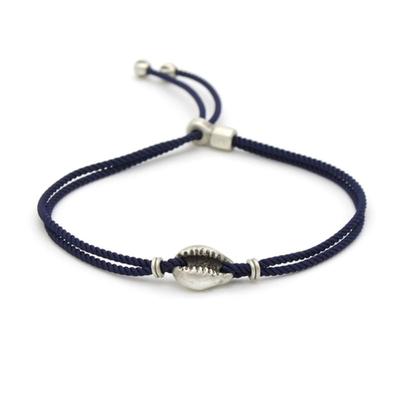 Bracelet cordon coquillage ODDCOLLET (marine)