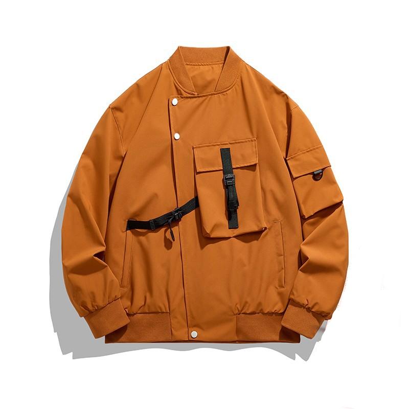 L-9XL Spring and Autumn Jacket Men s Jacket Tooling Jacket Plus Size Loose Coat L