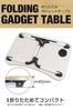 Trade One Folding Gadget Table Brown Bed Remote Work Compact Load Capacity 10kg Tablet Stand with Drink Holder Easy to Carry