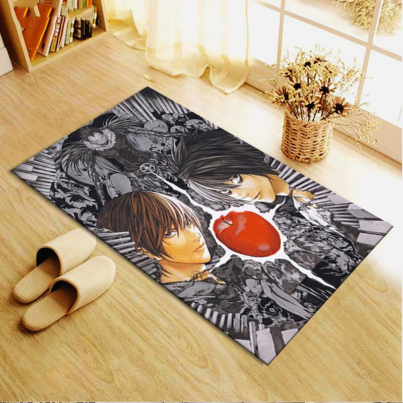 2025 New Death Note Carpet Rug for Living Room Bedroom Home Sofa Decoration,Kids play Non-slip Floor Mat21