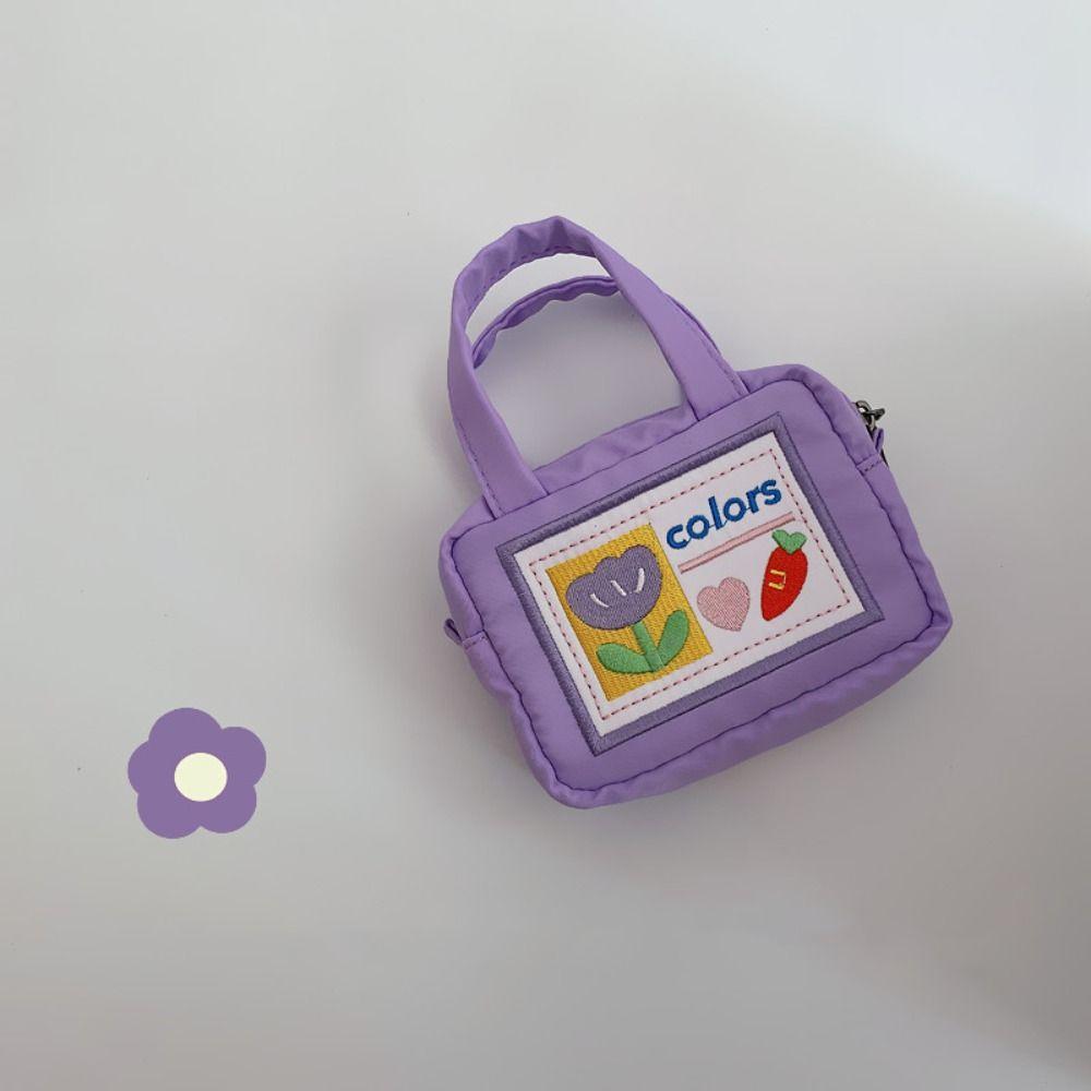 Cartoon Flower Kawaii CCD Camera Bag Ultralight Small Change Bag Cute Storage Bag  Lipstick