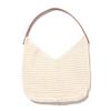 Rattan Mood Knit Shoulder Bag (Ivory)