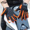 SUOMY SU-09 Motorcycle Gloves Summer Breathable Motorcyclist Gloves Men Women Motorbike Riders Touch Screen Full Finger Gloves