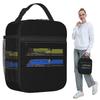 Flying Scotsman und die Mallard Isolierte Lunchtasche für Kinder Schul-Kühltasche Thermische Lebensmittelbox Tragetasche Auslaufsicherer Lunchbox-Behälter