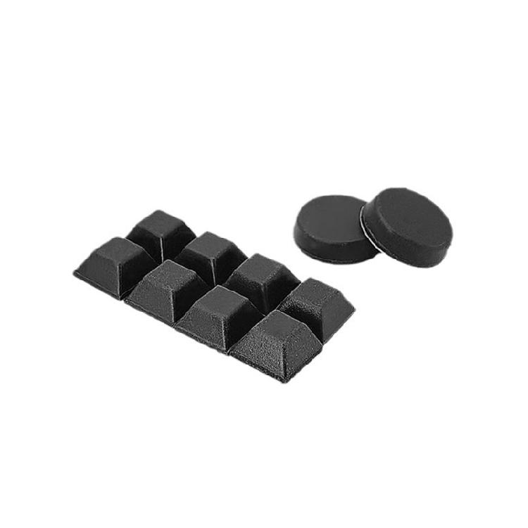 Adhesive Rubber Feet for Furniture Bases and Equipment Bottom Use, 20 Count for Desk Devices and Home Office Areas