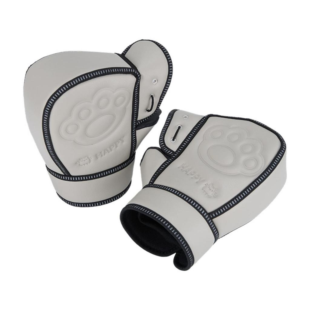 Waterproof Motorcycle Handlebar Mitts | Widened Elongated Cuff,