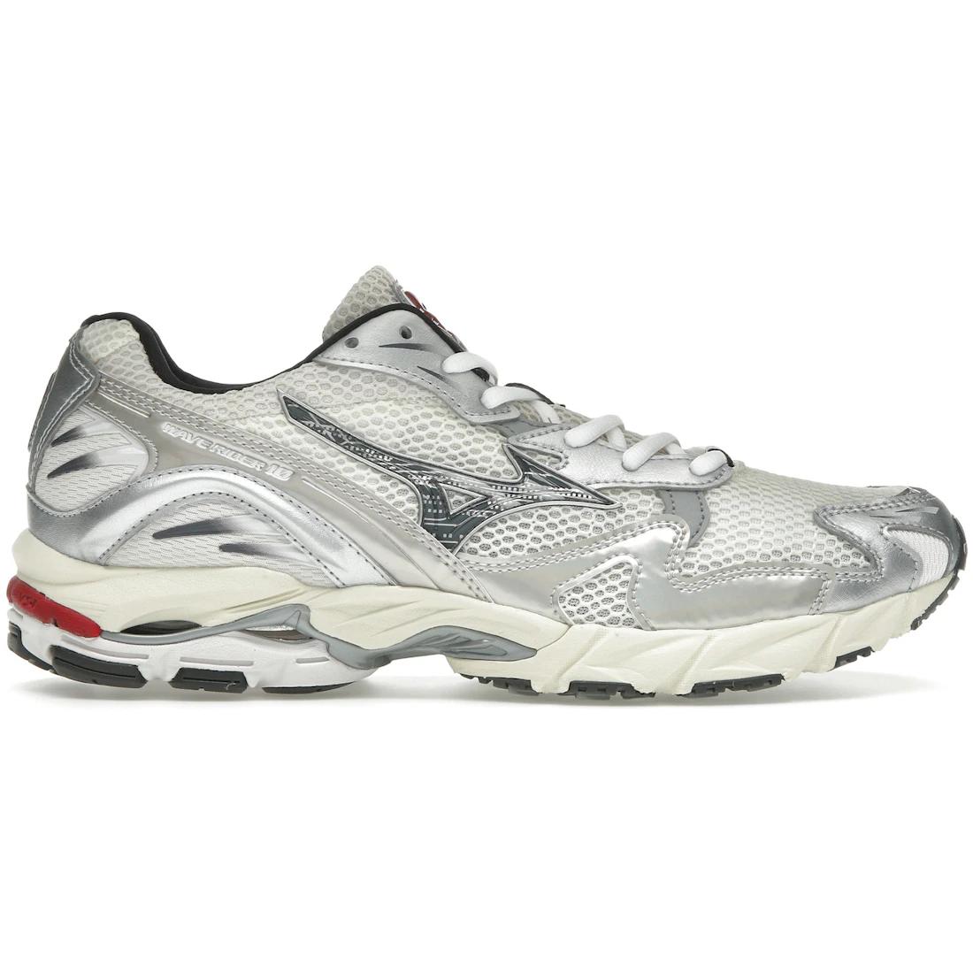 

Кроссовки Mizuno Wave Rider 10 Белые Черные Ритмичный Красный(D1GA243111) 42