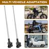 2Pcs Motorcycle Flagpole Universal Telescopic Mountain Bike Flag Pole Outdoor Cycling  Motorcycle Luggage Rack Flag Shelf
