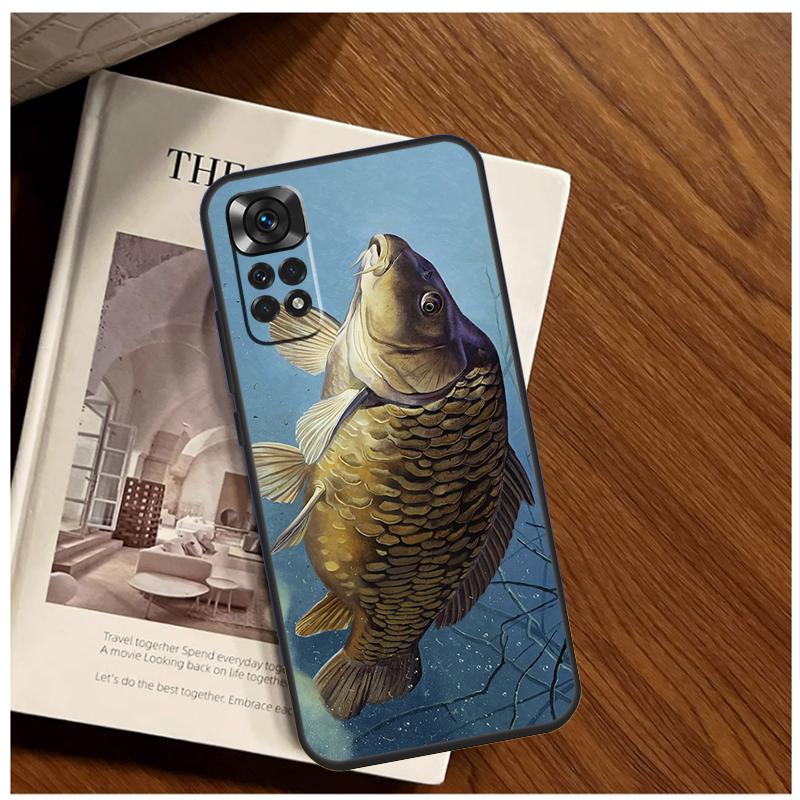 

Chub Carp Fish Case For Xiaomi Redmi Note 13 11 10 9 8 12 Pro Plus 12S 11S 10S 9S 10A 9C 10C 12C 13C Funda Redmi Note 11 Pro
