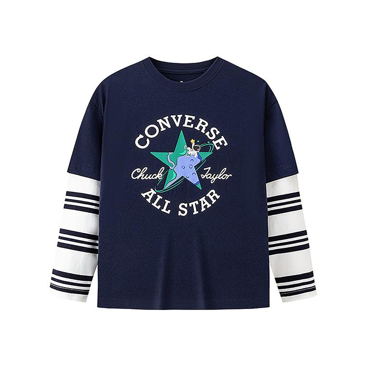 Converse Kids T Shirts Crew Neck Moderate CV2612693 (L)160/76