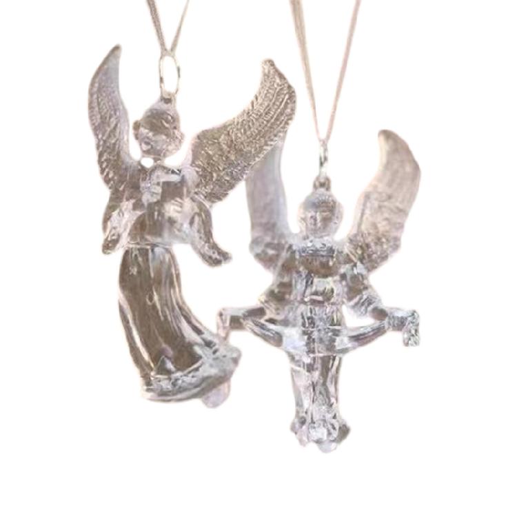 Beautiful Acrylic Christmas Ornament Delicate Crystal Accessory Christmas Hanging Ornament For Stylish Celebration