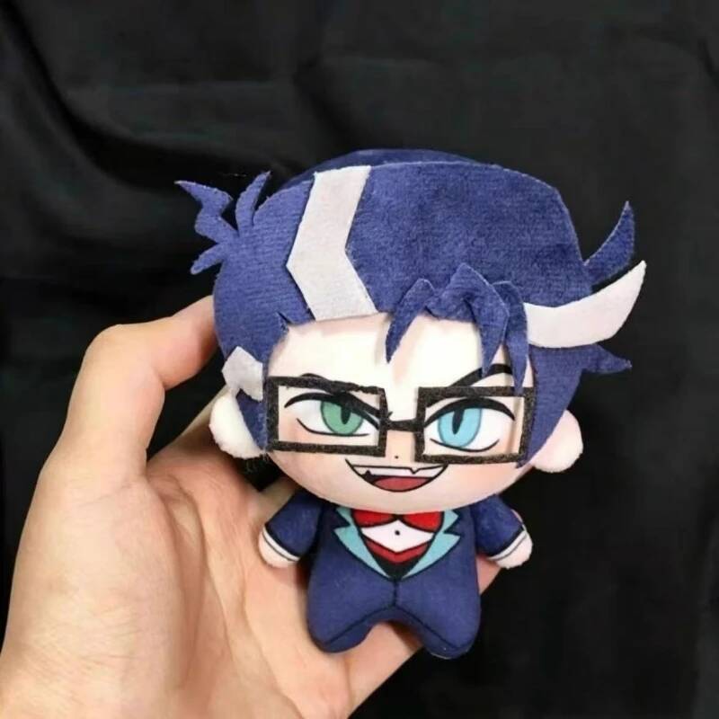 Neue 10cm Hazbin Hotel Adam Plüschpuppe Niedlicher Plüschschlüsselanhänger Vox Lufaxi Morgenstern Peripherieartikel Sammlungen Fans Geburtstagsgeschenke