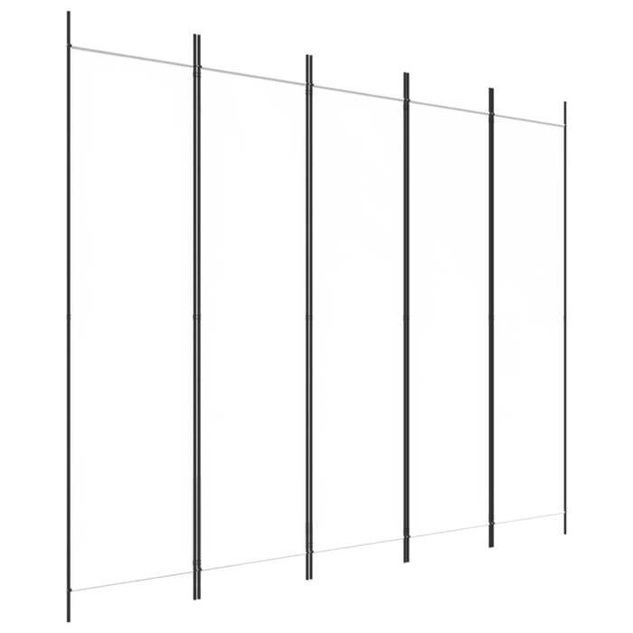 VidaXL Room Divider 5 Panels Folding Room Separator Divider Privacy Screen Paravent Living Room Decoration 350186