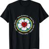 Neues limitiertes Lutherrose Luthertum Symbol Lutherische Kirche T-Shirt Größe S 5XL