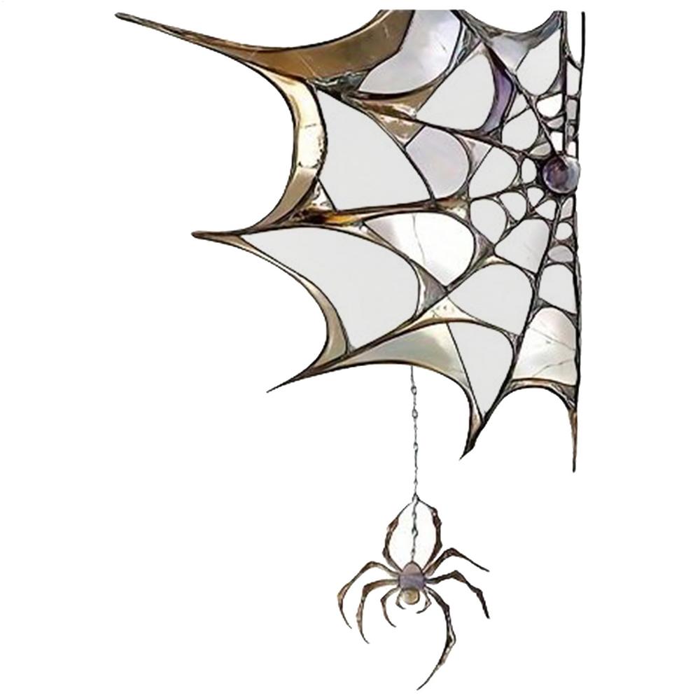 

2D Плоская Хэллоуинская паутина праздничное украшение наклейки на подоконник для спальни двусторонняя печать видимая электростатическая пленка