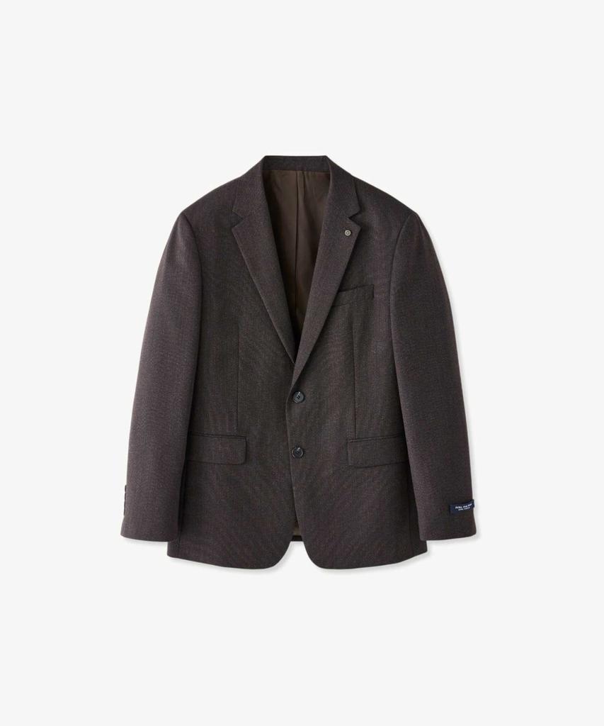 STCO Extra Fine Wool 40 Suit Jacket_Two-Tone Brown (Classic Fit)_Ssjwd64Csh