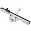 Miter Gauge With Track Stop Table Saw/Router Miter Gauge Sawing Assembly Angle Ruler DIY for Table Saw Router Woodworking Tool