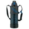 Zojirushi Water Bottle Seamless Sports Type 1.5L Stainless Cool Bottle Blue Black SD-HA15-BB