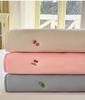 Embroidered Quilted Soybean Cotton Dustproof Non-Slip Fitted Sheet – Skin-Friendly & Soft Bed Cover
