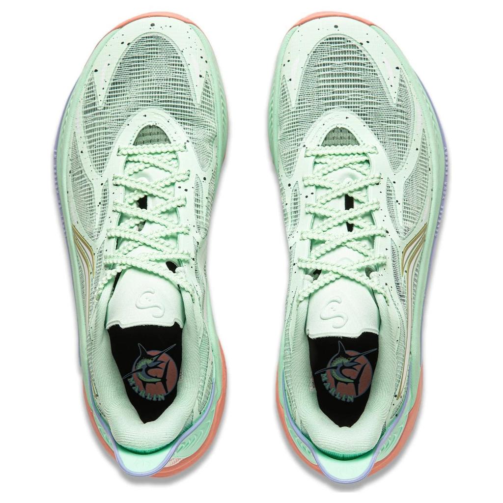Li-Ning Sonic 12 'Green Orange' Men's ABAU019-5