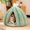 Four Seasons Universal Warm Semi-closed Pumpkin Warm Cat Nest Removable and Washable Plush Pet Nest
