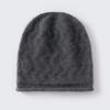 Autumn and Winter New% Pure Cashmere Hat for Men and Women Warm Knitted Casual Crimped Wool Hat