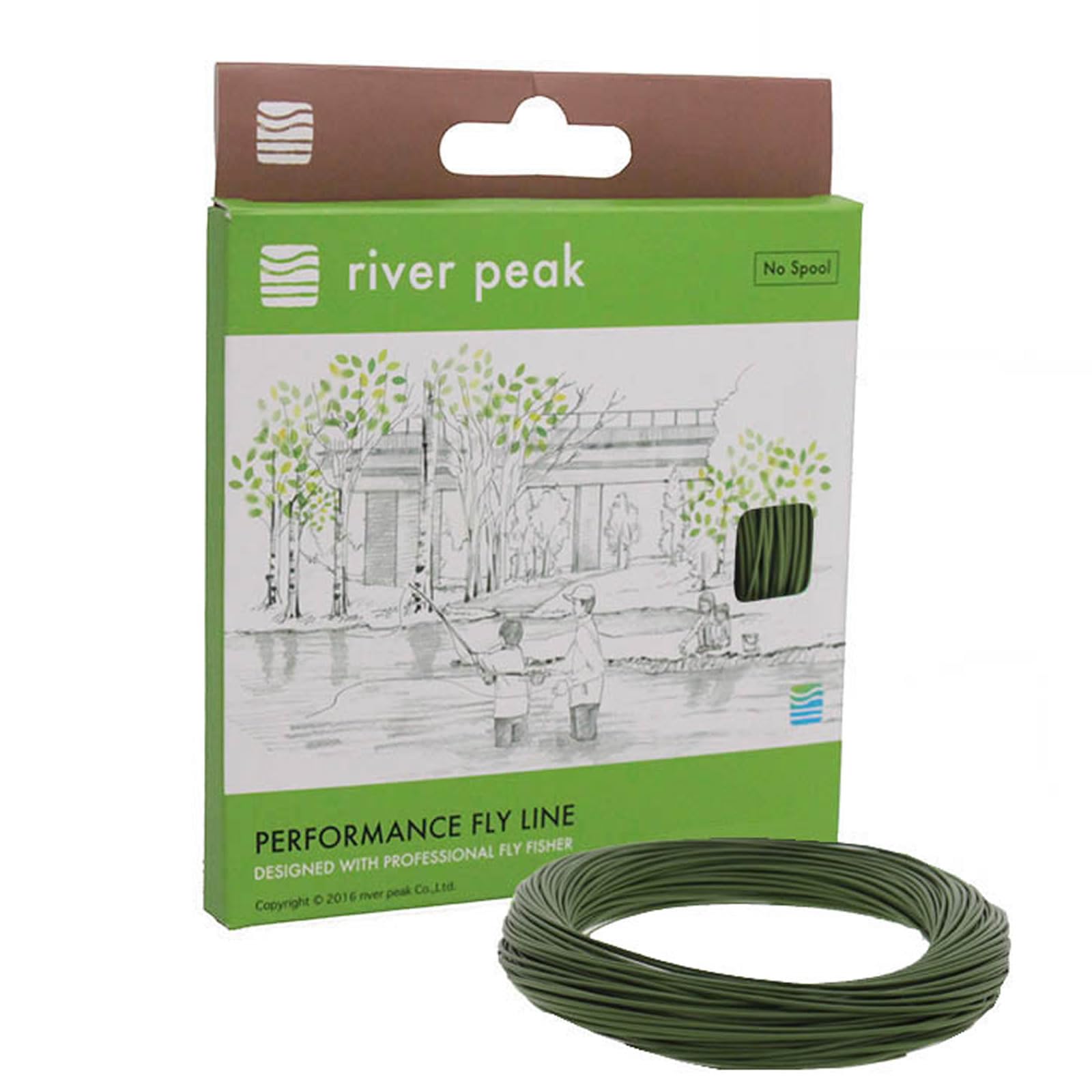 

WF-10F Weight Forward Floating Fly Line, 100FT (30.5m) (Moss Green)