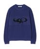 CGP Arc Logo Mesh Knit_Marineblauw