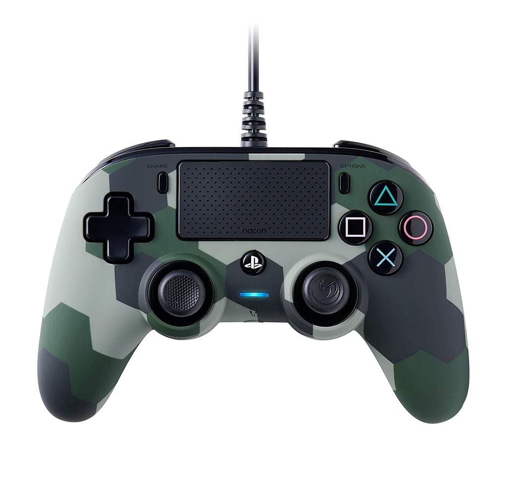 Controller Cablato Compatto Nacon (Verde mimetico)