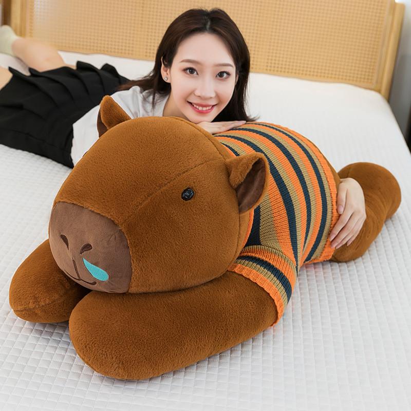 Capybara Plush Toy Animal Pillow For Kids Home Decor Gift