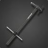 Bike Rear Derailleur Hanger Alignment Tool Rotating Head Gauge Engraved