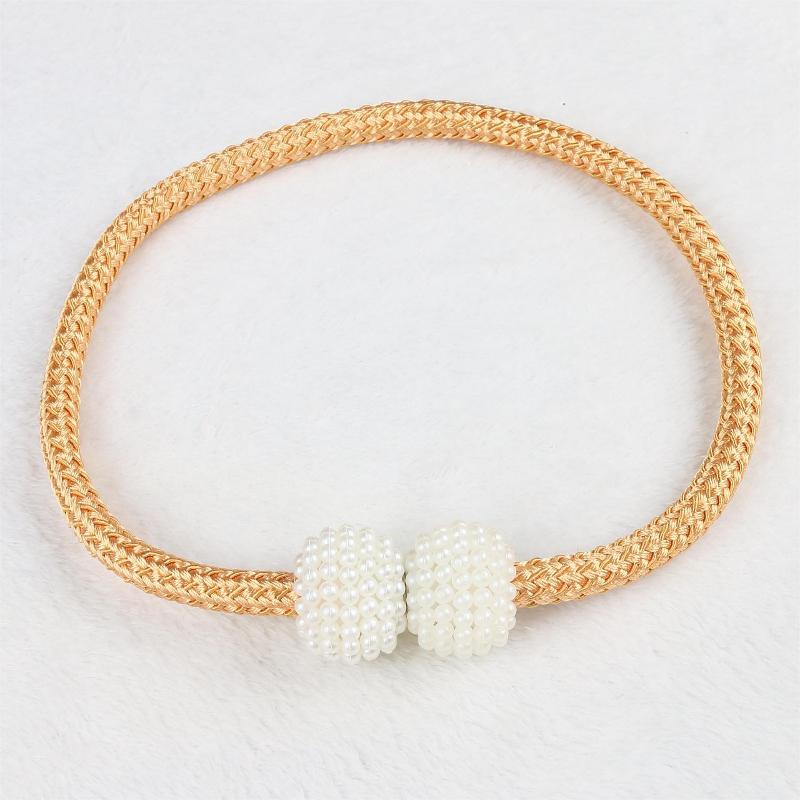 Pearl Magnetic Curtain Clip Curtain Holders Tie Back Buckle Clips Hanging Ball Buckle Tie Back Curtain Decor Accessories