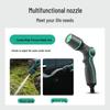 Telescopic Car Wash & Garden Hose Reel with High-Pressure Water Gun and Automatic Retractable Storage